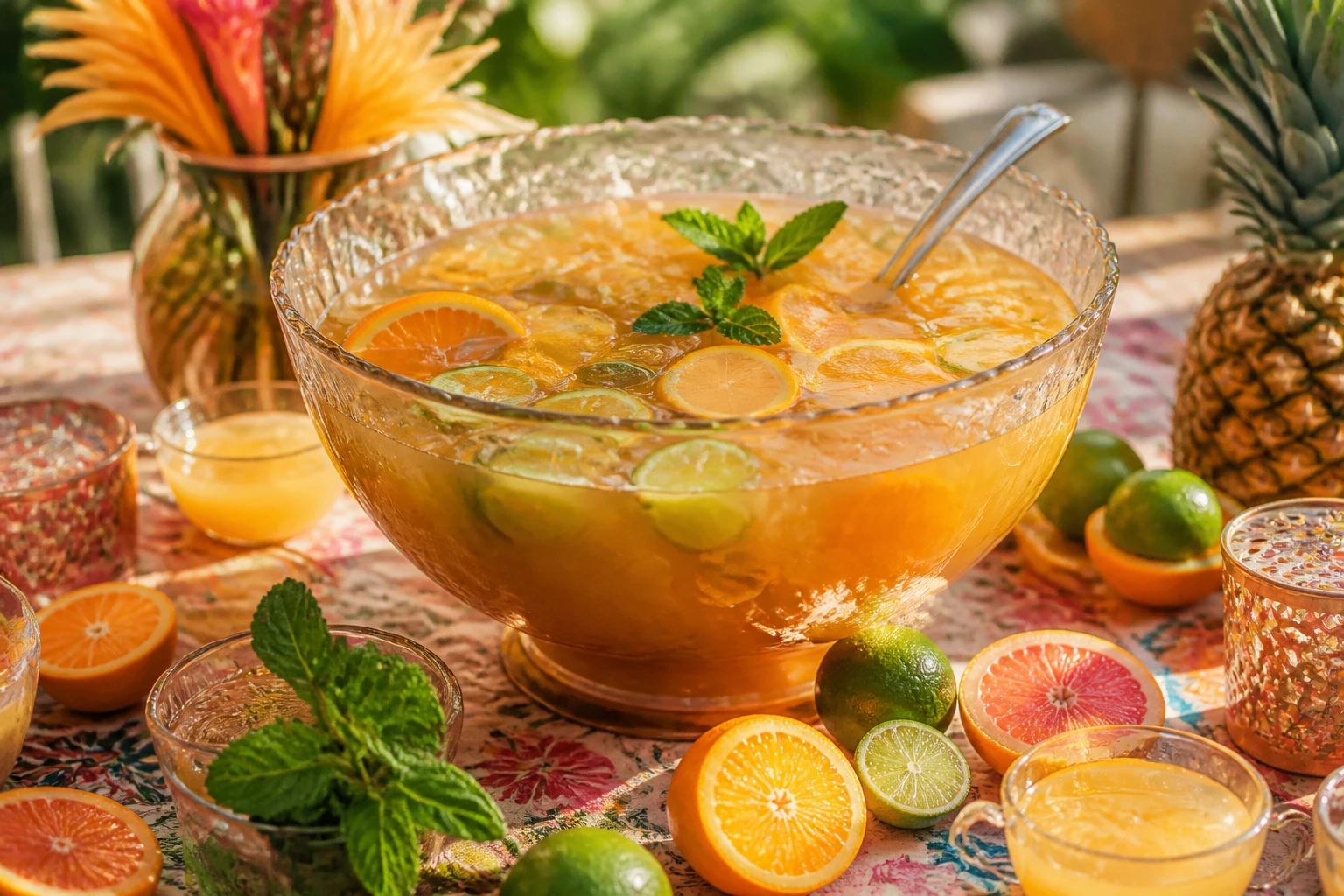 Punch pour 50 personnes : quantités et recette planteur