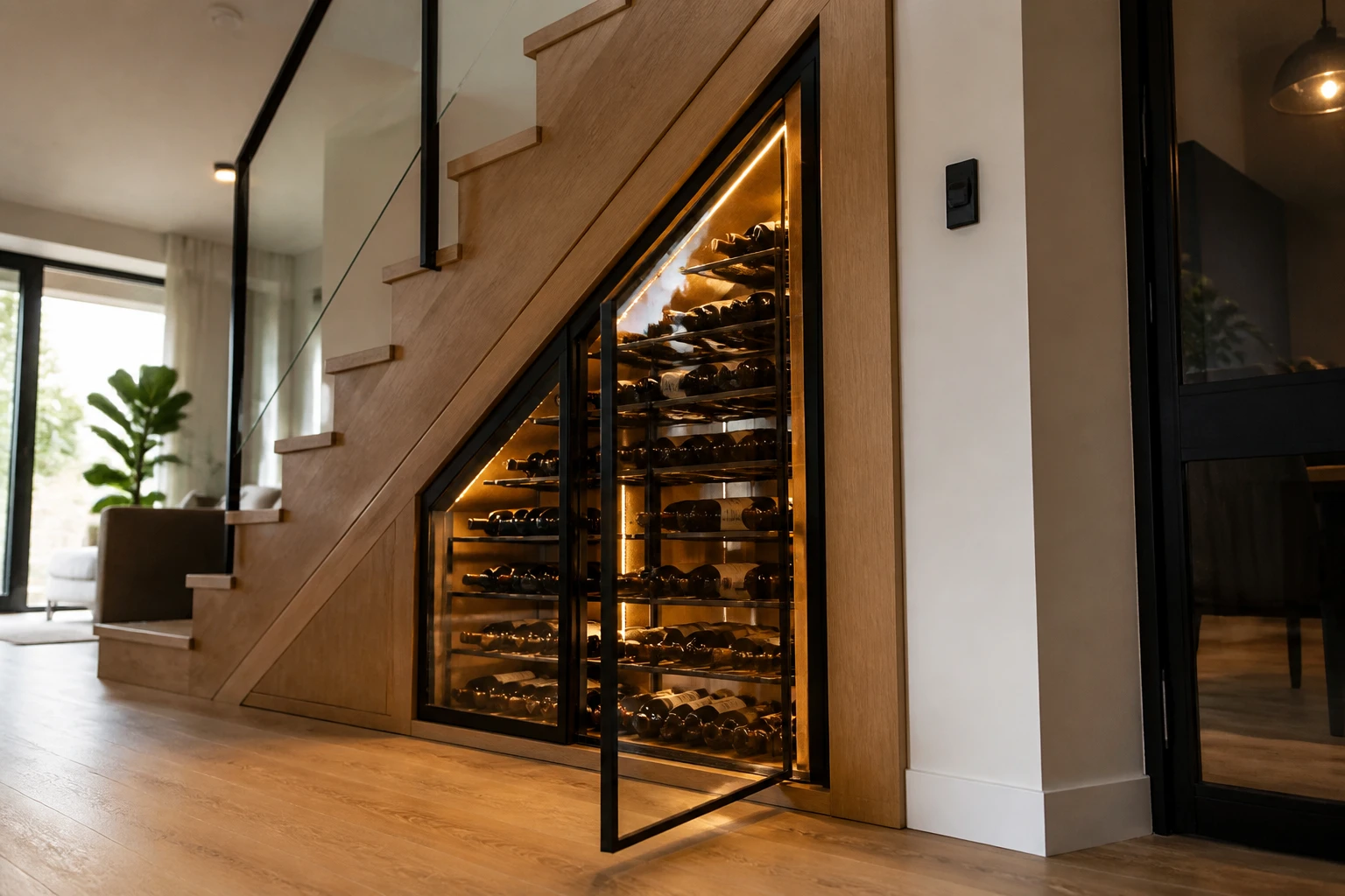 Cave à vin sous escalier : quel prix prévoir selon vos besoins