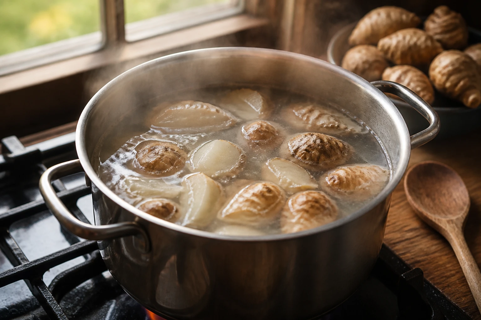 Cuisson du topinambour à l&rsquo;eau : temps, astuces et digestion